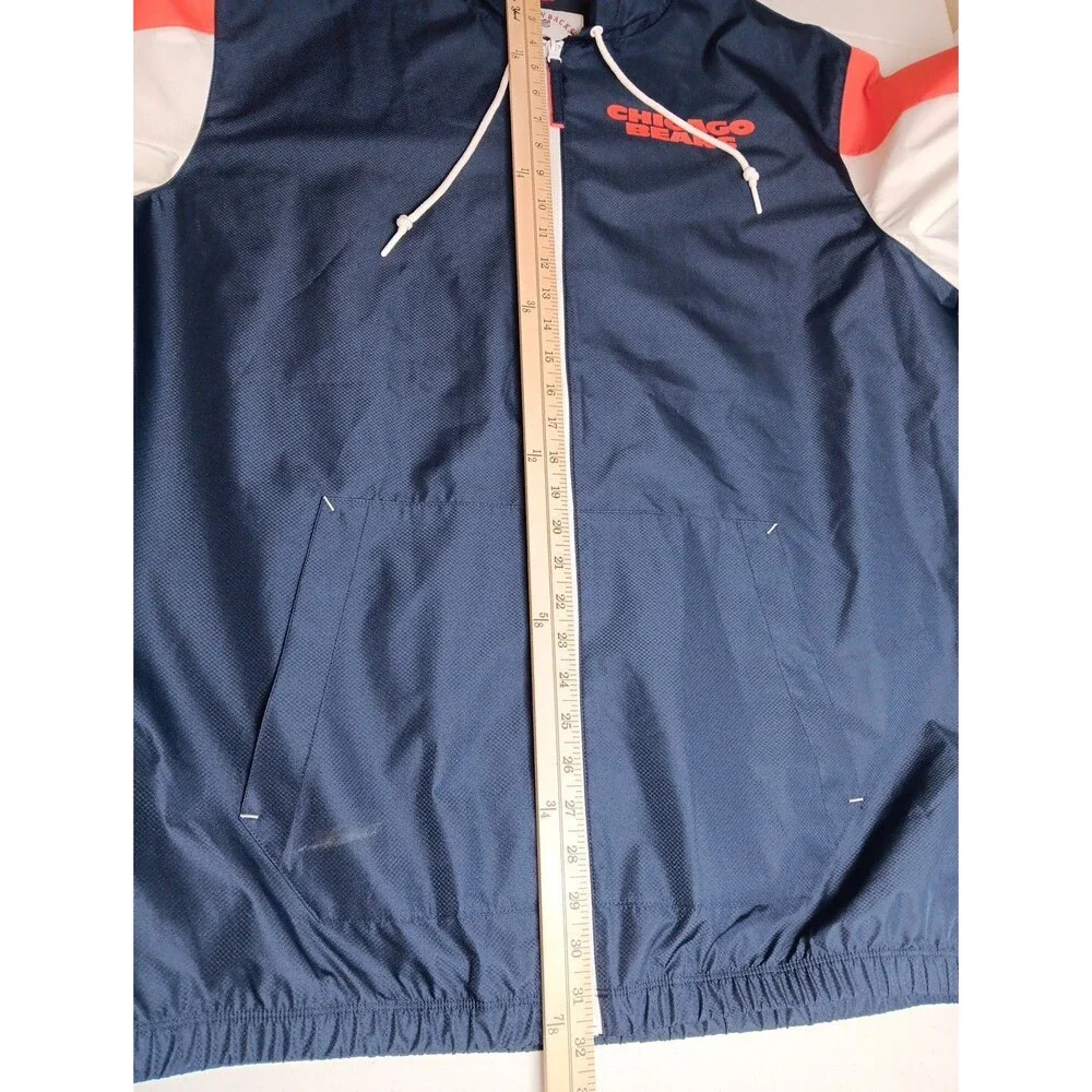 Mitchell & Ness Chicago Bears Windbreaker 2xl